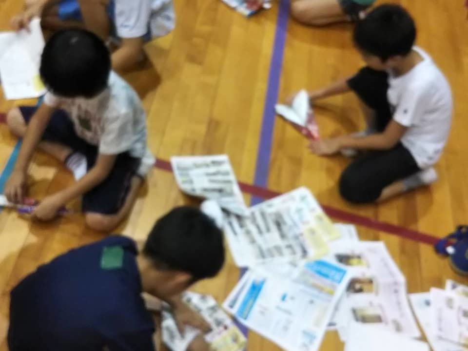 紙ヒコーキ大会